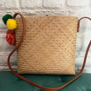 Straw Crossbody Purse